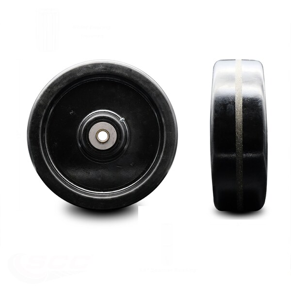 SCC - 12" Phenolic Wheel Only w/Roller Bearing - 3/4" Bore - 3500 lbs Capacity